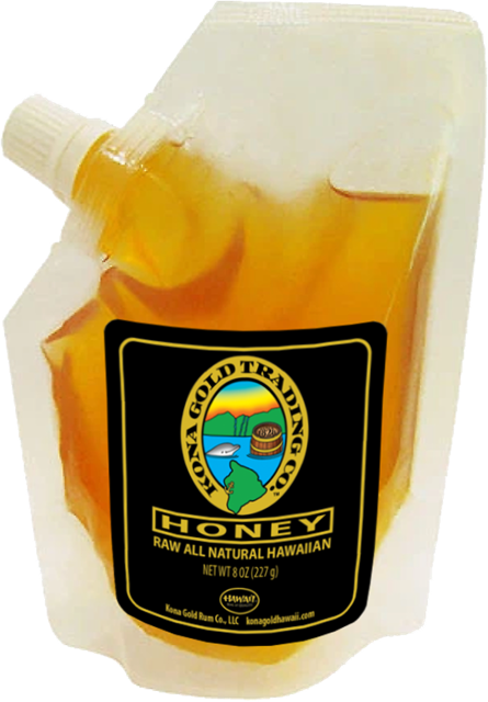 All Natural Raw Hawaiian Honey By Kona Gold Trading Co.