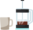 french press